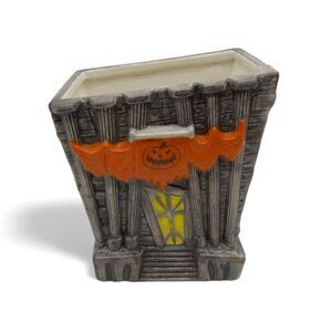 DISNEY ENESCO Nightmare Before Christmas Town Hall Cookie Jar - Missing Lid